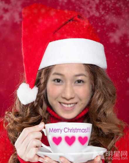 点击大图看下一张：明星搞怪迎圣诞 微博私照大搜刮(27)