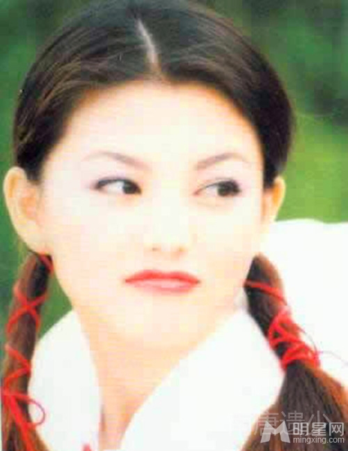 点击大图看下一张：李湘15年前青涩照曝光 笑容甜美清纯无限(4)