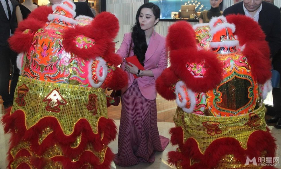点击大图看下一张:范冰冰活动现场卖萌(0)