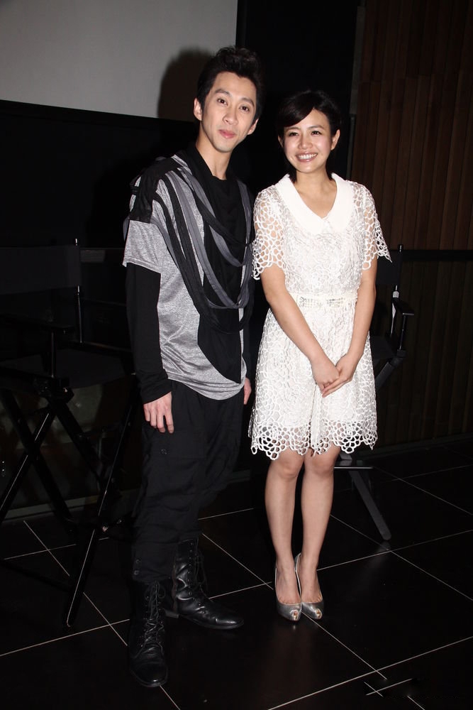 点击大图看下一张：陈妍希与陈汉典为新片《爱的面包魂》出席谢票活动(7)