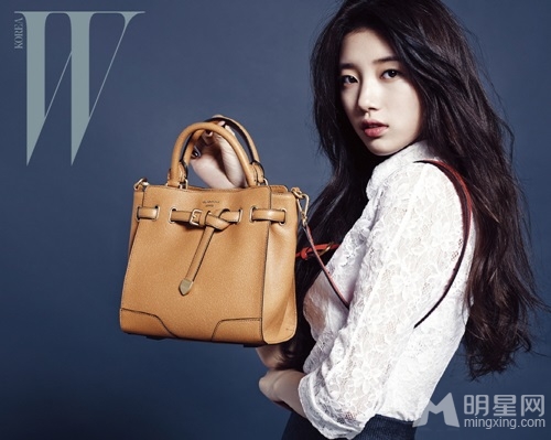 点击大图看下一张：裴秀智W Korea时尚品牌冬季宣传写真(3)