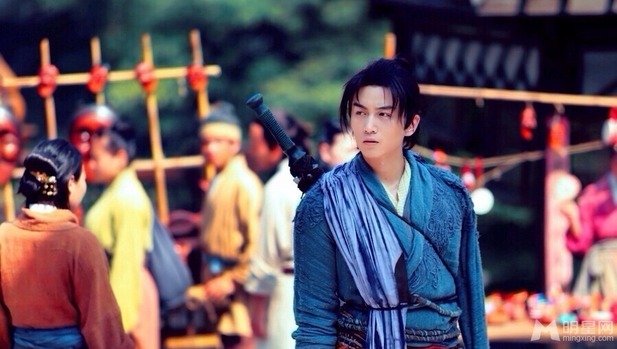 点击大图看下一张:新神雕侠侣杀青曝陈晓组图 演绎帅气杨过(12)