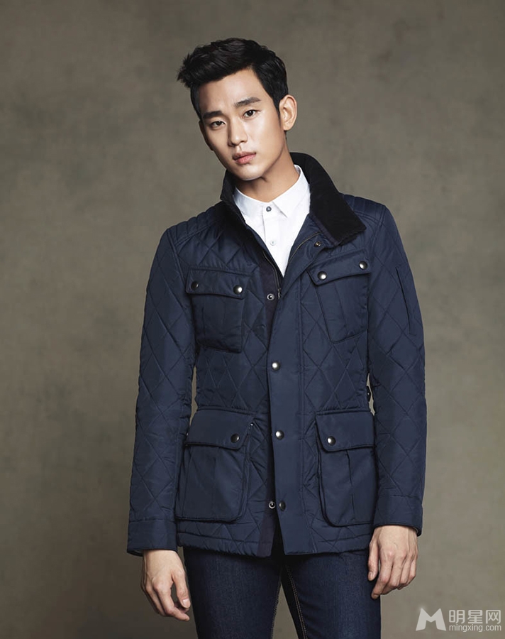 点击大图看下一张：金秀贤最新时尚大片 全新演绎面瘫传奇(6)