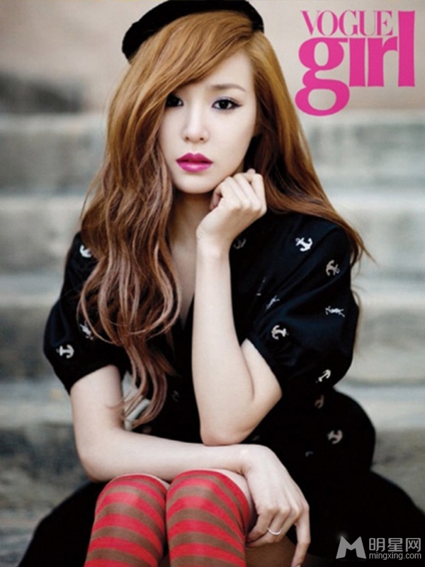 点击大图看下一张：少女时代Tiffany杂志W Korea10月刊画报 (6)