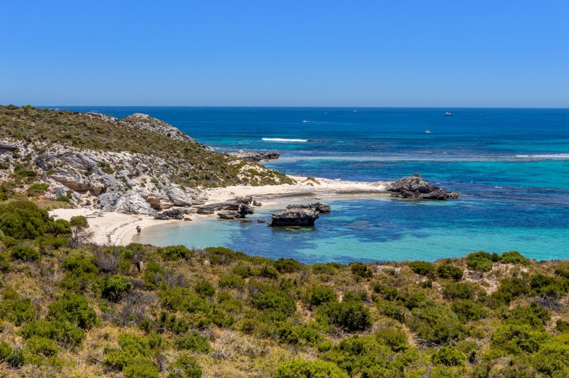 点击大图看下一张：澳大利亚洛特尼斯岛自然风景图片