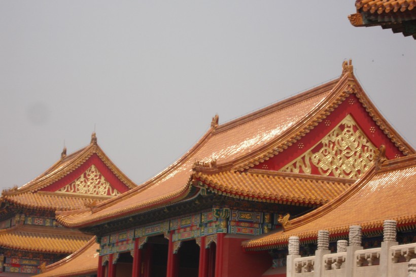 点击大图看下一张：北京故宫建筑风景图片