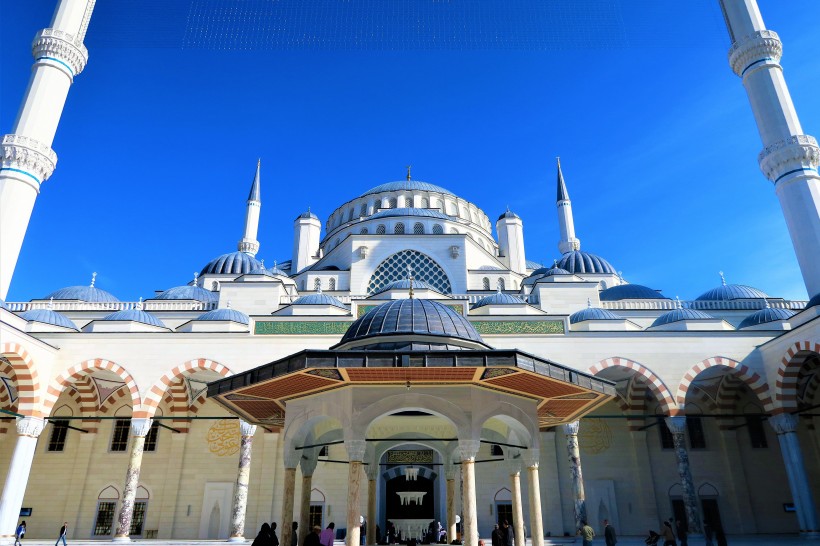 点击大图看下一张：土耳其伊斯坦布尔建筑风景图片