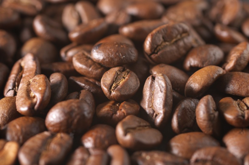 点击大图看下一张：醇香浓厚提神的咖啡豆图片
