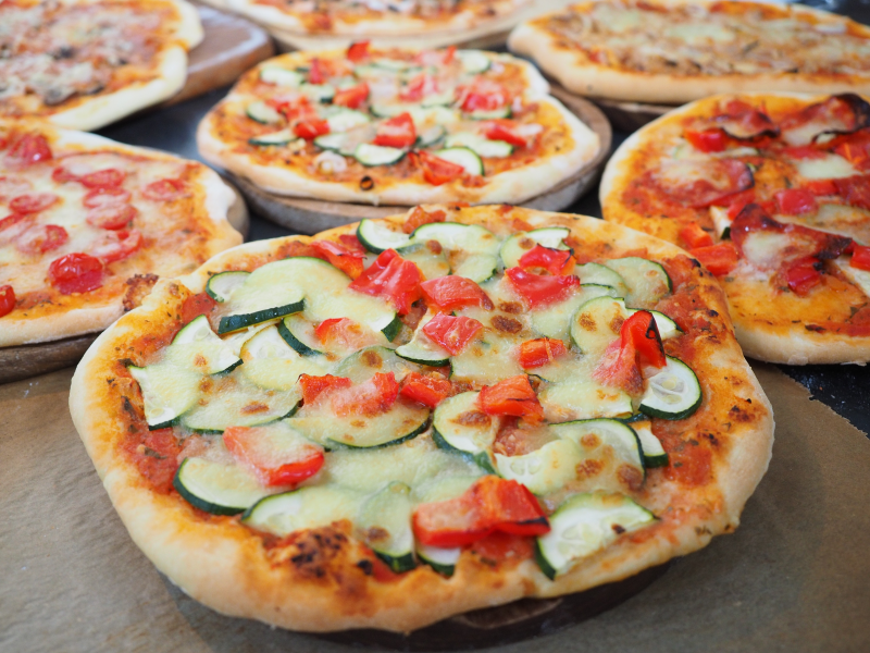 点击大图看下一张：好吃美味的披萨图片
