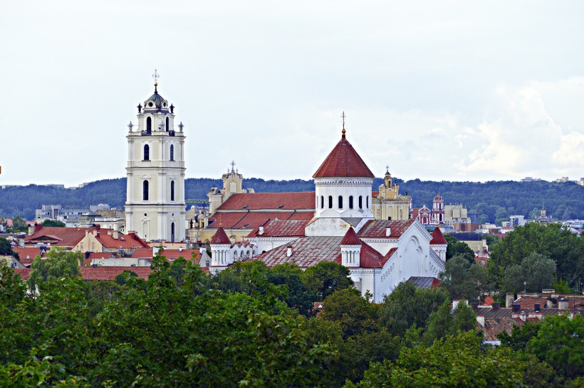 点击大图看下一张：立陶宛维尔纽斯建筑风景图片