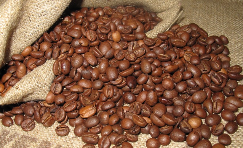 点击大图看下一张：咖啡豆原料图片