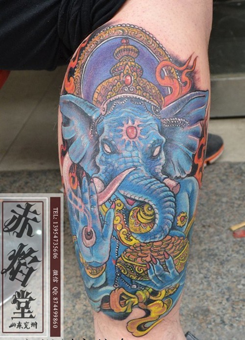 点击大图看下一张:肩部纹身效果图集图6