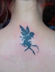 一张可爱的小天使纹身图片