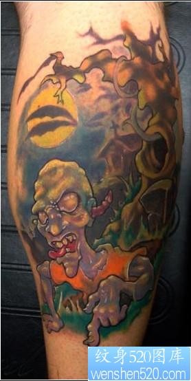 点击大图看下一张：纹身培训学习欧美大臂纹身图片作品（tattoo)