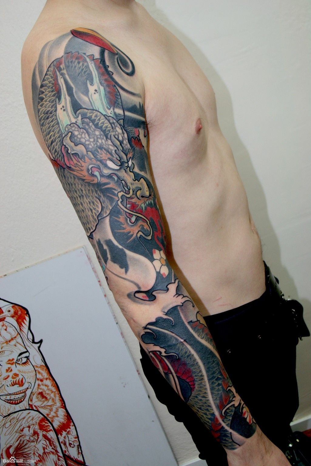 点击大图看下一张：意大利纹身师 Daniele Trabucco 纹身作品图2