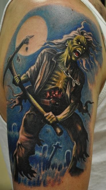 点击大图看下一张：JOSH DUFFY手臂作品图24