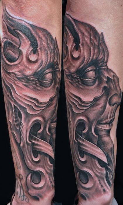 点击大图看下一张：JOSH DUFFY手臂作品图23