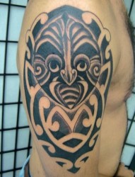 玛雅之魂 。巴西原始纹身图腾作品