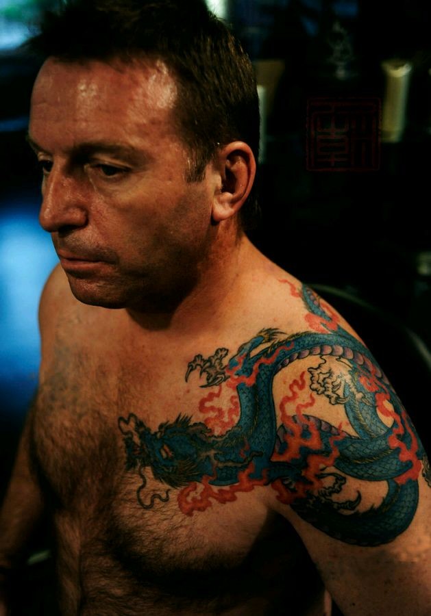 点击大图看下一张：美女纹身师Joey Pang的手臂纹身作品图6