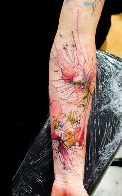 点击大图看下一张：法国 Klaim Street Tattoo 手臂纹身新作图4