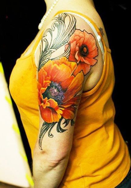 点击大图看下一张：法国 Klaim Street Tattoo 手臂纹身新作图6