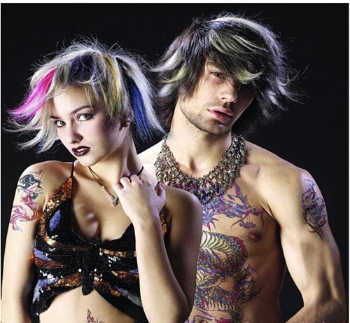 点击大图看下一张：山盟海誓形影不离情侣纹身图8