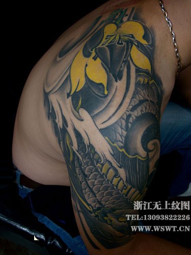 点击大图看下一张：是不是适合你，自己看吧半甲/全甲纹身图8