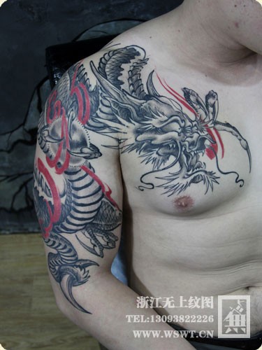 点击大图看下一张：是不是适合你，自己看吧半甲/全甲纹身图12