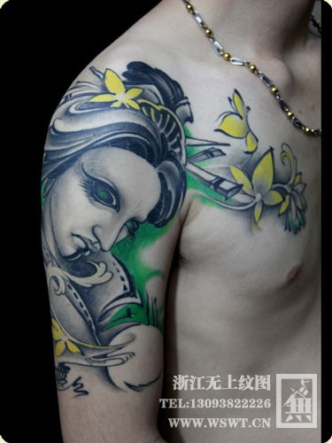 点击大图看下一张：是不是适合你，自己看吧半甲/全甲纹身图13