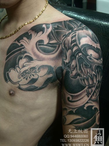 点击大图看下一张：是不是适合你，自己看吧半甲/全甲纹身图16