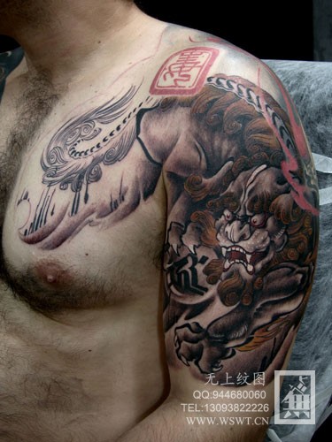 点击大图看下一张：是不是适合你，自己看吧半甲/全甲纹身图17