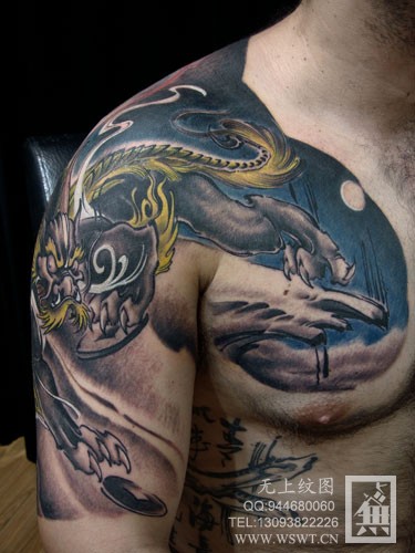 点击大图看下一张：是不是适合你，自己看吧半甲/全甲纹身图19