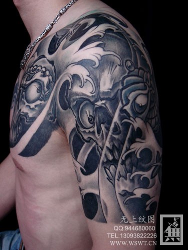 点击大图看下一张：是不是适合你，自己看吧半甲/全甲纹身图22