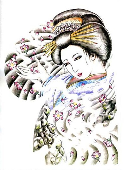 点击大图看下一张：半甲纹身手稿欣赏图4