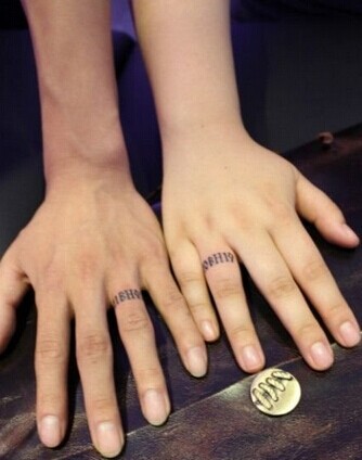 点击大图看下一张：手指上小小的爱情烙印图17