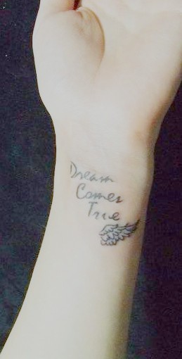 点击大图看下一张：清新唯美的手腕小图腾图2