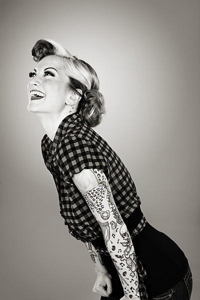 点击大图看下一张：把艺术融入到身体上图6