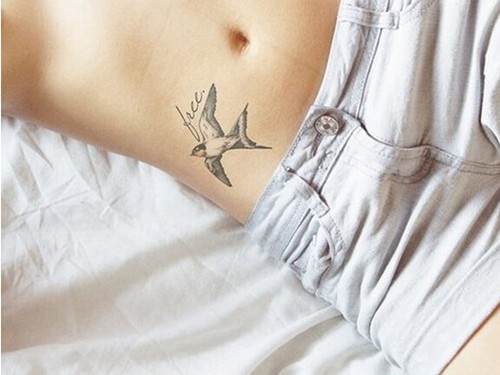 点击大图看下一张：柔情似水女性腰部美图4