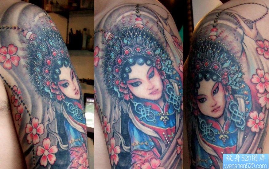 点击大图看下一张：手臂纹身图案（精品）