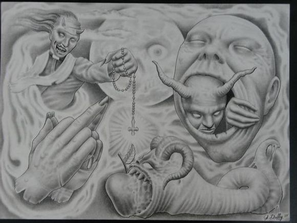 点击大图看下一张：JOSH DUFFY手稿欣赏图5