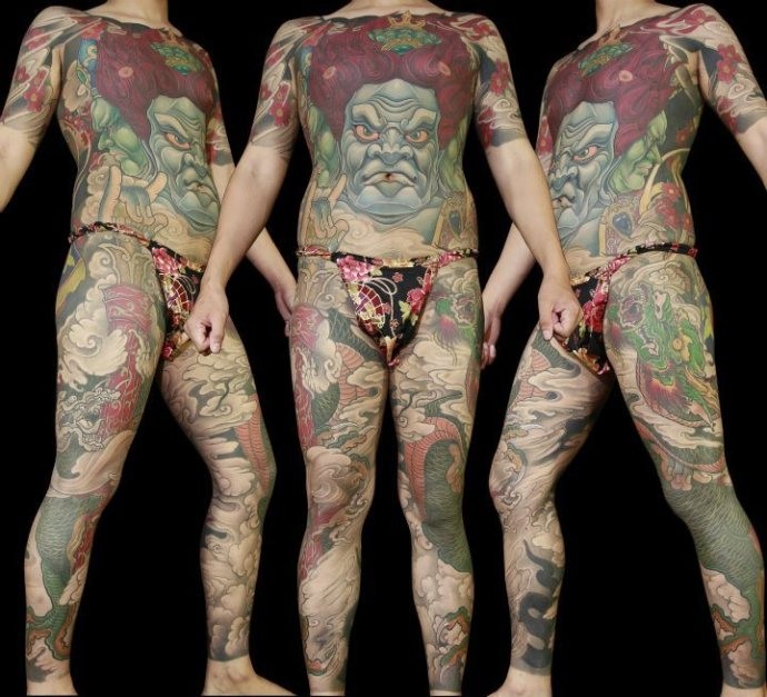 点击大图看下一张：台湾东方刺青●吴德清●作品图4