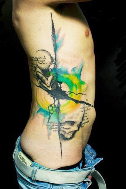 点击大图看下一张：法国 Klaim Street Tattoo 2013 纹身新作图2