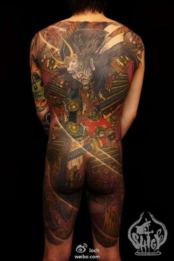 点击大图看下一张：纹身师：黄炎SHIGE新作图2