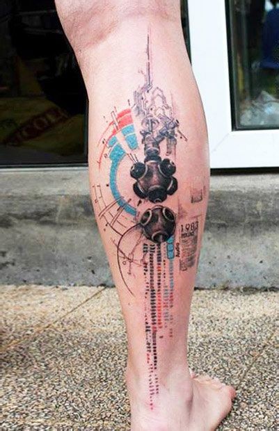 点击大图看下一张：法国 Klaim Street Tattoo  纹身新作