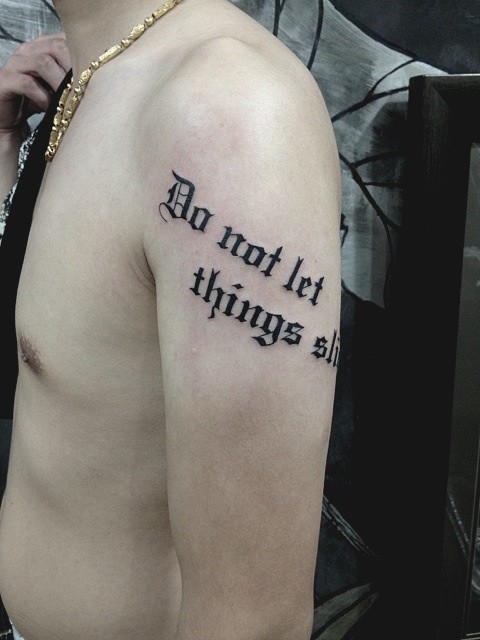 点击大图看下一张：字母纹身/梵文/哥特/书法（3）图21