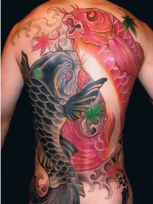 点击大图看下一张:31张精品满背纹身图案图12