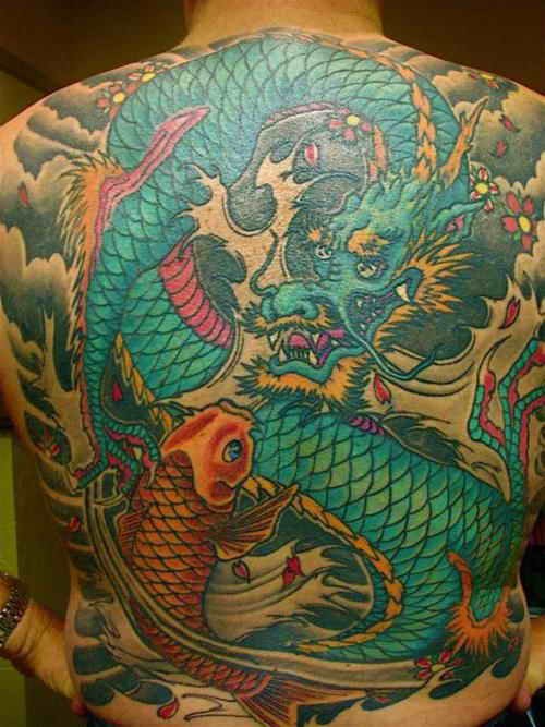 点击大图看下一张:31张精品满背纹身图案图29