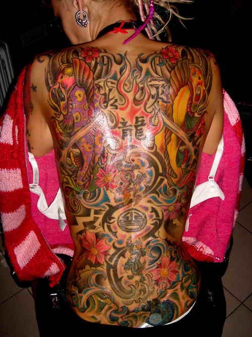 点击大图看下一张:31张精品满背纹身图案图31