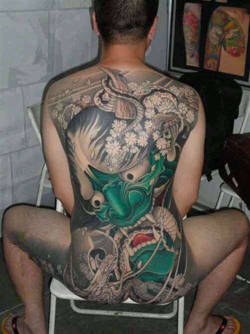 点击大图看下一张：般若纹身作品手稿欣赏图6