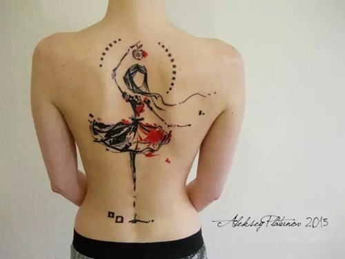 点击大图看下一张：纹身师Aleksey Platunov充满童真的纹身作品图2